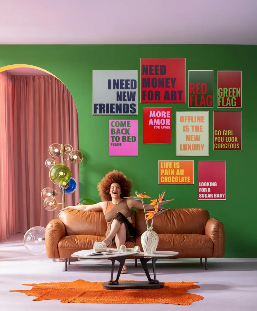 KARE DESIGN Wandbild 40 x 50 cm Come Back To Bed 56300