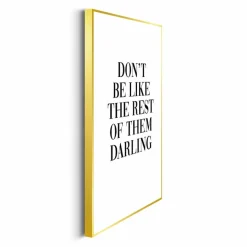 Reinders Wandbild 30 x 40 cm Don't Be Like
