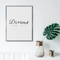 Discount Wandbild 30 x 40 cm Dreams Come True Bilder Mit Rahmen|Bilder Nach Themen
