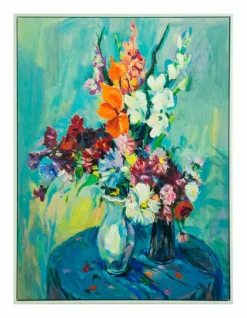 Dekorationsartikel|Bilder Mit Rahmen|Wandbild 62,4 x 62,4 cm Flower