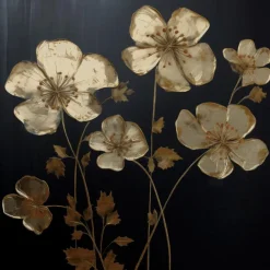 EUROART Bilder Ohne Rahmen|Wandbild 30 x 30 cm en Flowers I