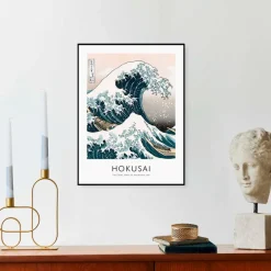 Reinders Bilder Mit Rahmen|Wandbild 30 x 40 cm Hokusai