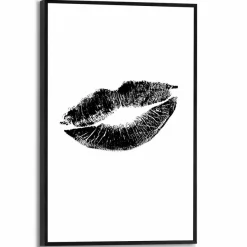 New Wandbild 30 x 20 cm Hot Lips Bilder Mit Rahmen