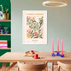 Reinders Wandbild 50 x 70 cm Ibiza Flowers