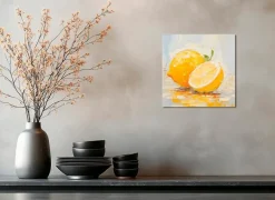 Discount Wandbild 30 x 30 cm Lemon I Bilder Ohne Rahmen