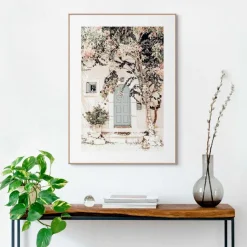 Reinders Bilder Mit Rahmen|Wandbild 50 x 70 cm Mediterranean Door