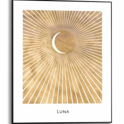 Reinders Bilder Mit Rahmen|Wandbild 40 x 50 cm Moon