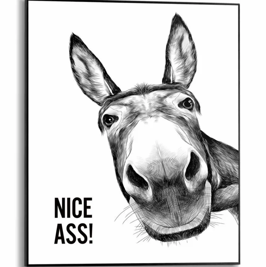 Reinders Wandbild 40 x 50 cm Nice Ass