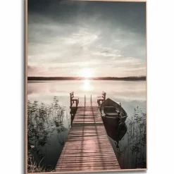 Reinders Bilder Mit Rahmen|Bilder Nach Themen|Wandbild 50 x 70 cm Scandic Jetty