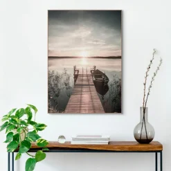 Reinders Bilder Mit Rahmen|Bilder Nach Themen|Wandbild 50 x 70 cm Scandic Jetty