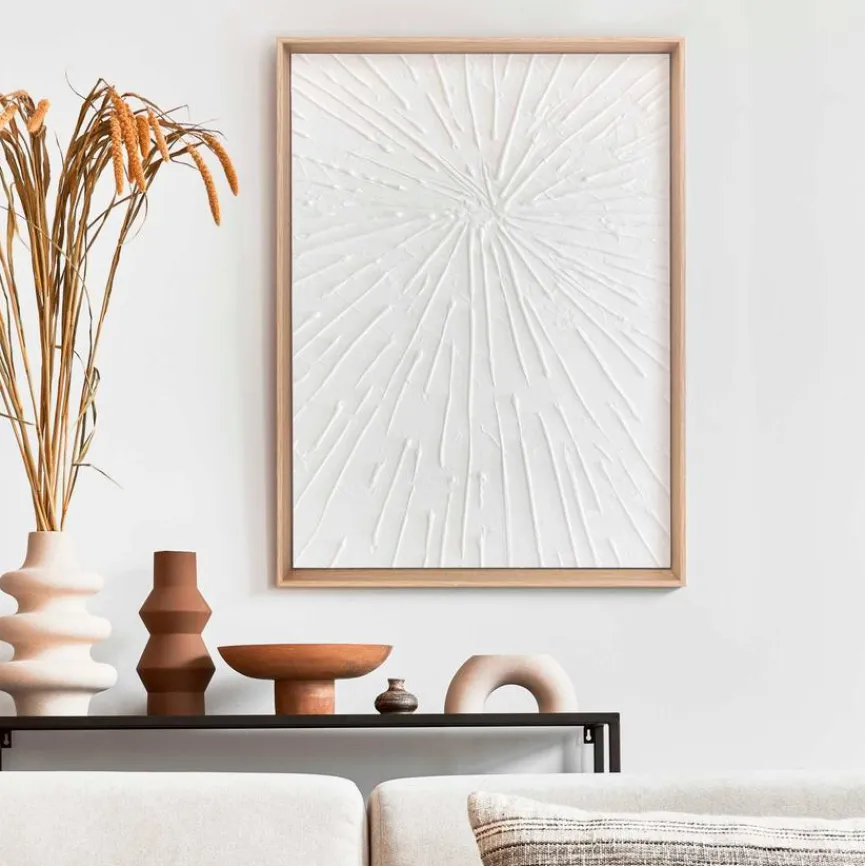 New Wandbild 30 x 40 cm Small Beams Bilder Mit Rahmen