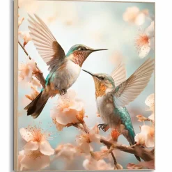 Reinders Bilder Mit Rahmen|Wandbild 50 x 40 cm Spring Birds