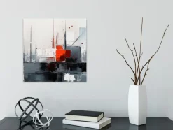 EUROART Wandbild 30 x 30 cm Strong Energy III