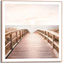 Reinders Bilder Mit Rahmen|Wandbild 50 x 50 cm Sunny Bridge