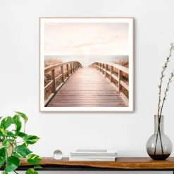 Reinders Bilder Mit Rahmen|Wandbild 50 x 50 cm Sunny Bridge