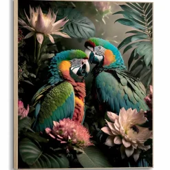 Online Wandbild 50 x 40 cm Tropical Love Bilder Mit Rahmen