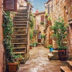 EUROART Wandbild 55 x 55 cm Tuscan Ambience II