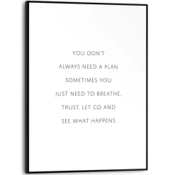 Reinders Wandbild 30 x 40 cm What Happens