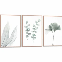 Reinders Bilder Mit Rahmen|Wandbild Botanic Green 3tlg.