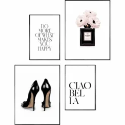 Reinders Bilder Mit Rahmen|Wandbild Sweet Beauty 4tlg.