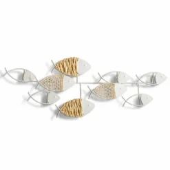 Wanddeko Fische 76 x 27 cm