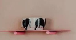 Metallbude Wandregal Lenn 40 x 17