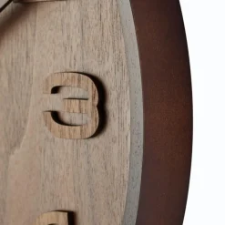Nextime Wanduhren|Wanduhr Wood Wood Ø 35 cm