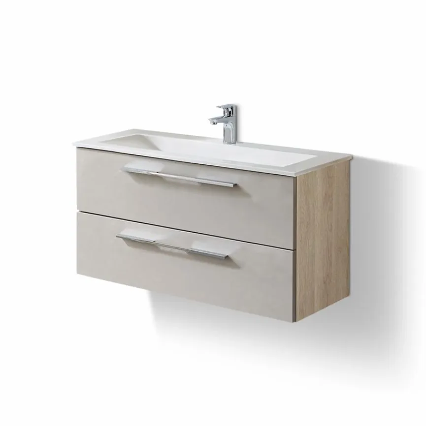 Puris Waschbeckenunterschränke|Waschtischkombination Fine Line