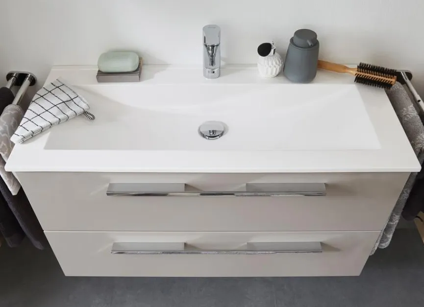 Puris Waschbeckenunterschränke|Waschtischkombination Fine Line