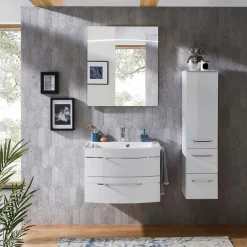 Discount Waschtischkombination PE 7045 Waschbeckenunterschränke