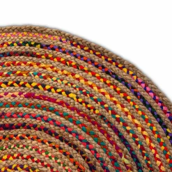 Moderne Teppiche|Webteppich Chindi Round Ø 120 cm