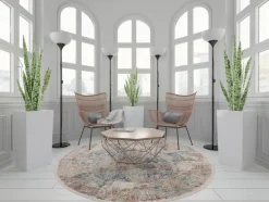 Hot Webteppich Farina Ø 240 cm Moderne Teppiche