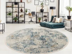 Moderne Teppiche|Webteppich Farina Ø 240 cm