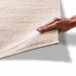 TISCA Webteppich Respect Plain 200 x 300 cm