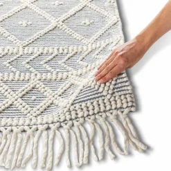 Natur(Look) Teppiche|Webteppich Tassels 170 x 230 cm