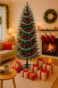 Für Den Weihnachtsbaum|Weihnachtsbaum Halb 180 cm