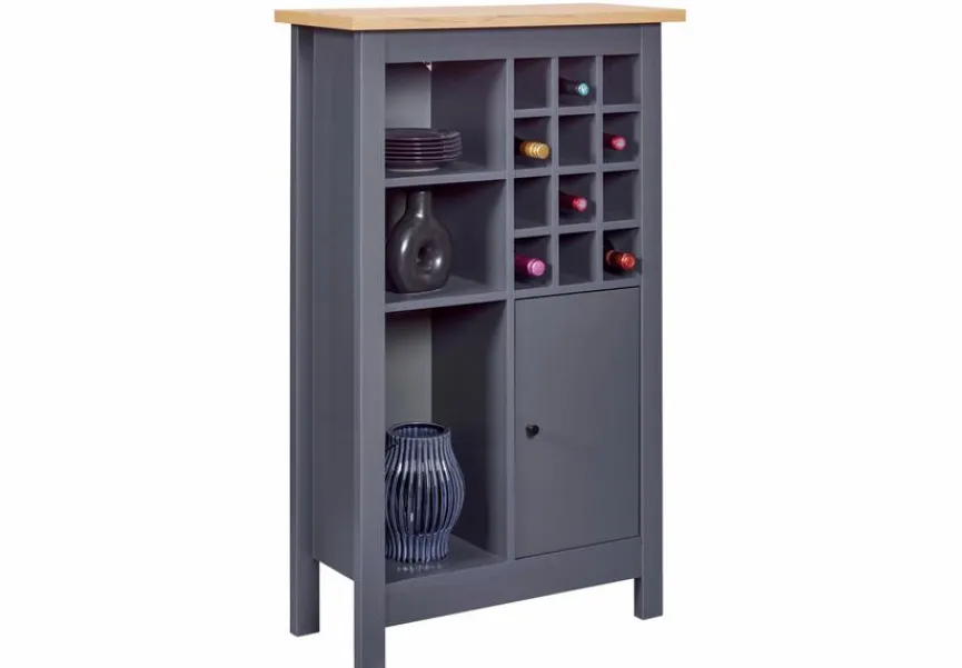 Clearance Weinschrank Nellina Regale|Kommoden