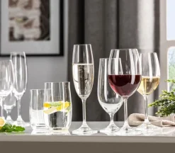 BOHEMIA Cristal Weißweinglas Viola 350 ml