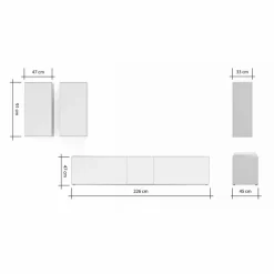 RAUM.FREUNDE Wohnwände & Tv-Lowboards|Wohnwand Edge