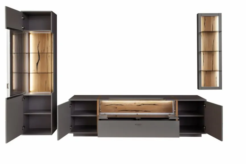 Discount Wohnwand Sevilla Wohnwände & Tv-Lowboards