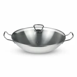 Fissler Töpfe|Wok mit Glasdeckel Kunming Ø 36 cm