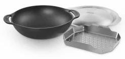 Weber Weber Grills & Grillzubehör|Wok-Set Wok-Set mit Dünsteinsatz