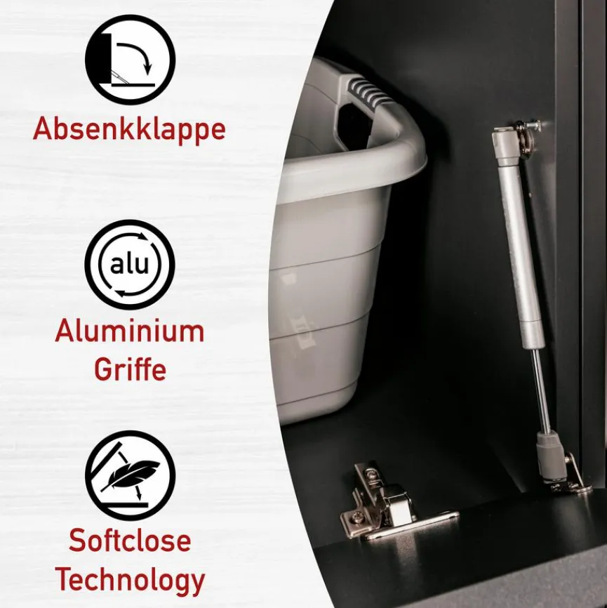 Inter Link Wäscheschränke|Wäscheschrank Galleria