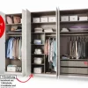 Sale Zubehörpaket Monaco Kleiderschränke